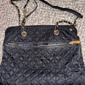 Juicy Couture back shoulder bag with gold chains